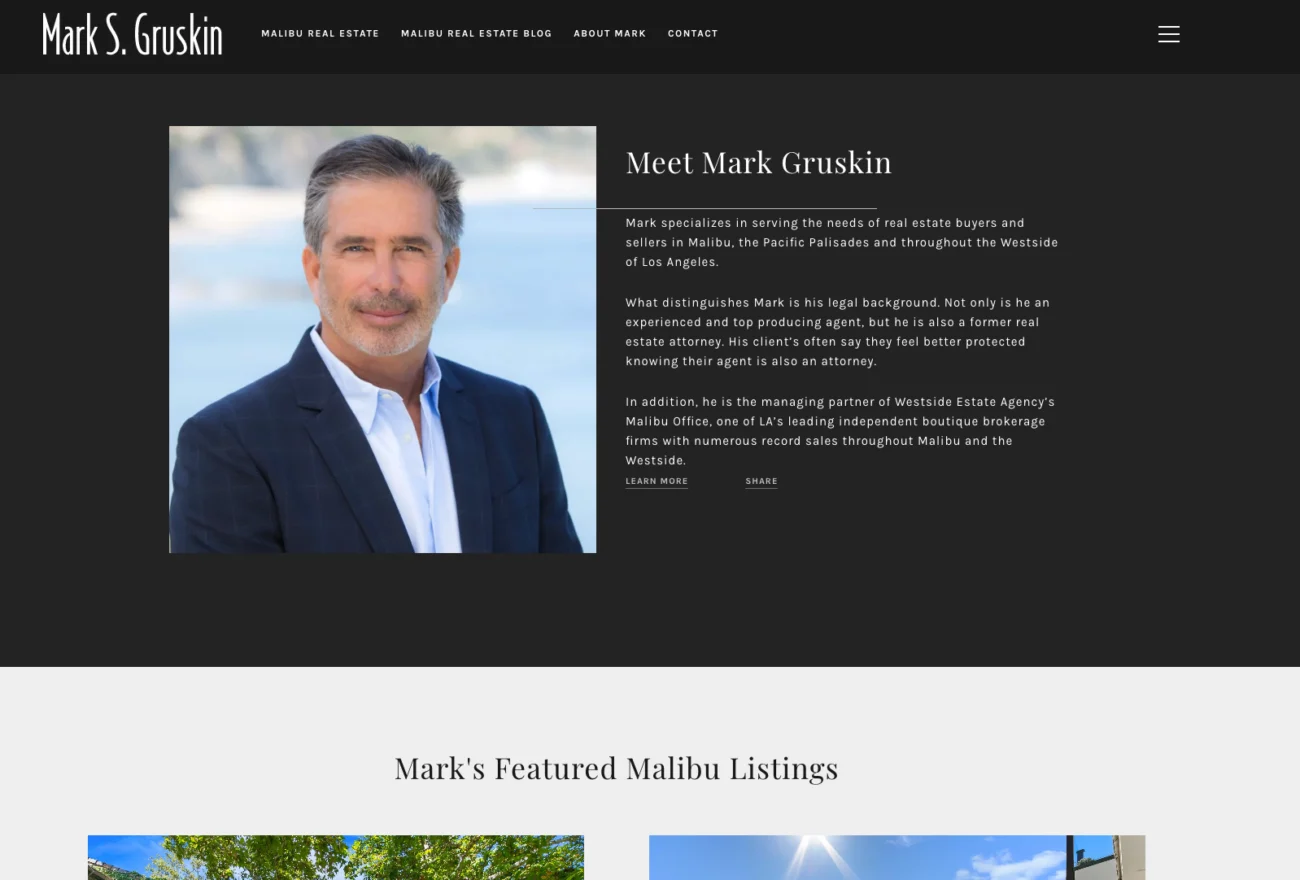 Malibu Realtor Attorney & Resident